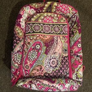 Vera Bradley Laptop Backpack with Wristlet